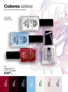 Vista previa de Rosa Radiante, Nail polish Rosa Radiante, nuevo folleto de la tienda, válido en México a partir del 02.04.2026 | Página: 73 | Productos: Brillo, Radiante