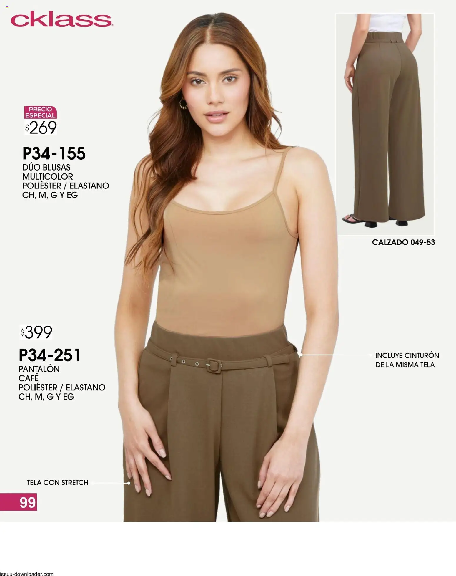 Nuevas ofertas de Cklass válidas en toda la República Mexicana desde el 06.02.2026. ¡Encuentra las mejores ofertas en Cklass catálogo Especial Fashionline! | Página: 100