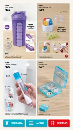 Vista previa de Betterware campaña 3 2026, nuevo folleto de la tienda, válido en México a partir del 02.03.2026 | Página: 26 | Productos: Cepillo, Estuche, Pastillero