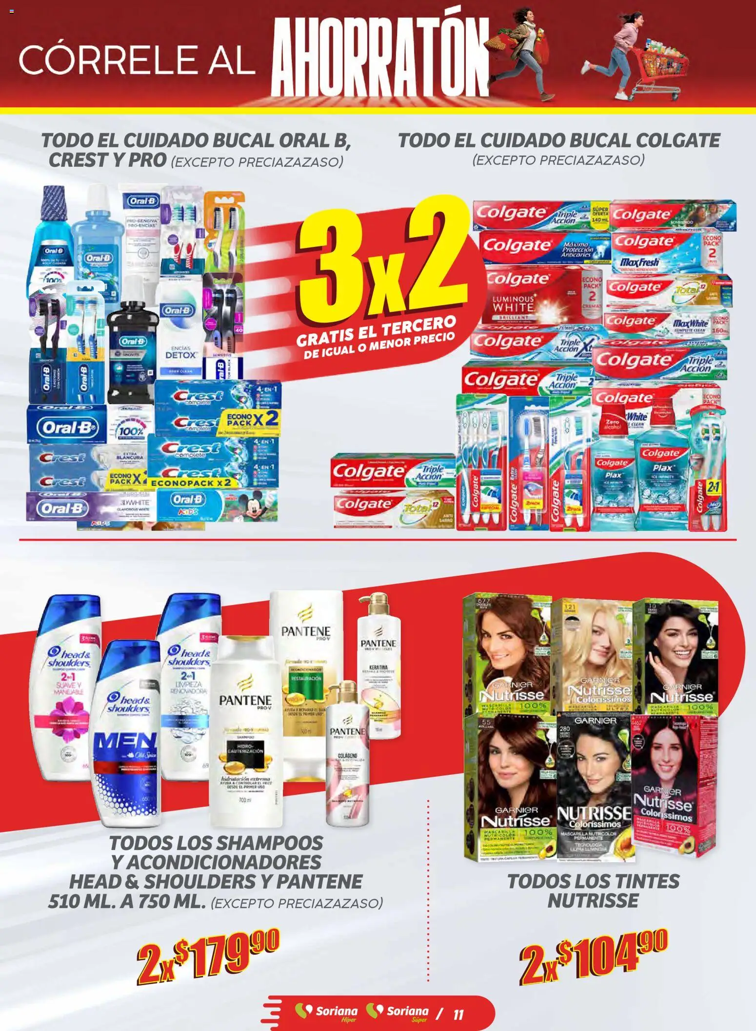 Nuevas ofertas de Soriana válidas en toda la República Mexicana desde el 06.11.2025. ¡Encuentra las mejores ofertas en Soriana - Ahorratón Soriana Súper Nacional! | Página: 11 | Productos: Mascarilla