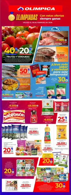 Olímpica - Miércoles de plaza -  Vista previa de la revista de la tienda Olímpica valido desde el 18.02.2026