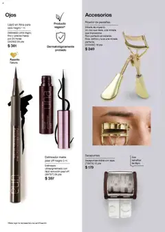 Vista previa de Natura campaña 17 2025, nuevo folleto de la tienda, válido en México a partir del 22.11.2025 | Página: 93 | Productos: Sacapuntas, Rizador, Delineador