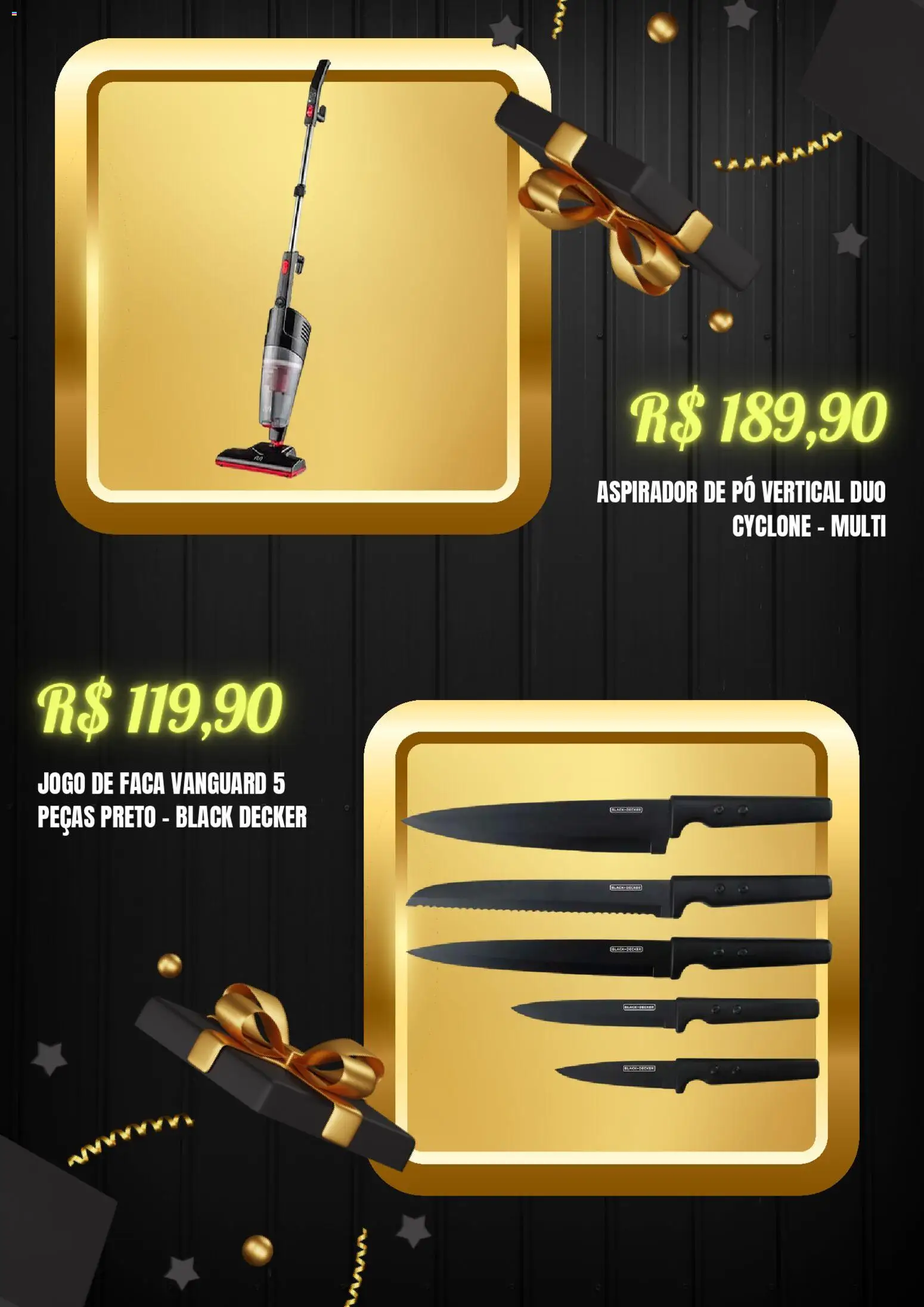 Preçolandia Folheto - válido de 03.11.2025 | Página: 4 | Produtos: Aspirador de pó, Pó, Faca