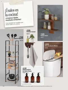 Nuevas ofertas de Vianney válidas en toda la República Mexicana desde el 05.09.2025. ¡Encuentra las mejores ofertas en Vianney - Catálogo - Biasi! | Página: 52 | Productos: Repisa, Cocina, Bote de basura, Jabón