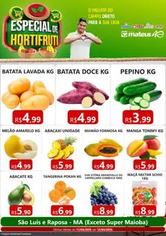 Mateus ofertas Hortifruti - Pré-Visualização do folheto da loja Mateus, válido de 11.04.2026