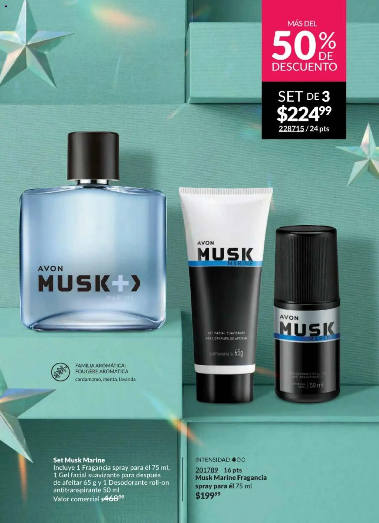 Nuevas ofertas de AVON válidas en toda la República Mexicana desde el 07.11.2025. ¡Encuentra las mejores ofertas en AVON campaña 17 2025! | Página: 83 | Productos: Desodorante, Antitranspirante, Suavizante, Fragancia