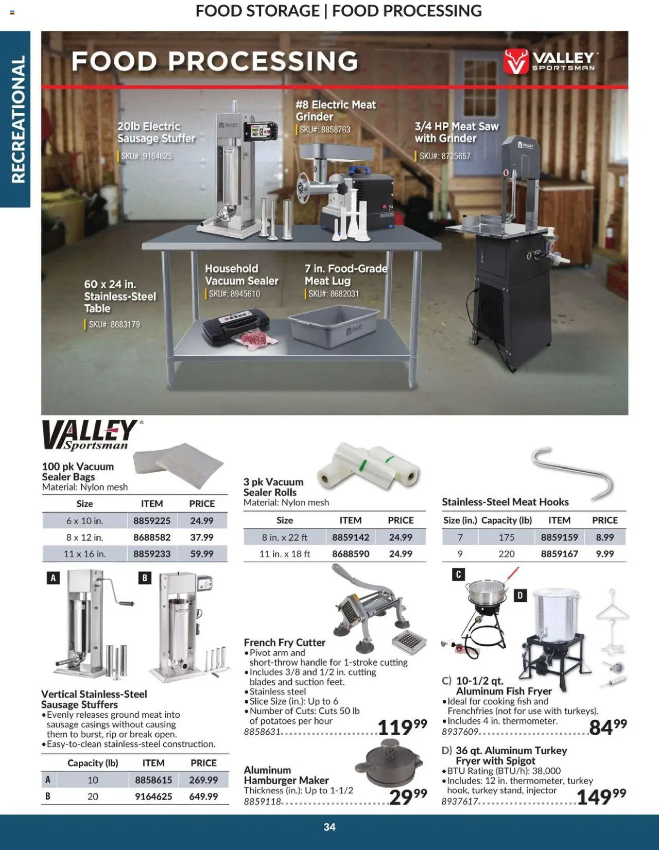 Princess Auto flyer valid from 16.04.2025 | Page: 36 | Products: Fish, Turkey, Fryer, Table
