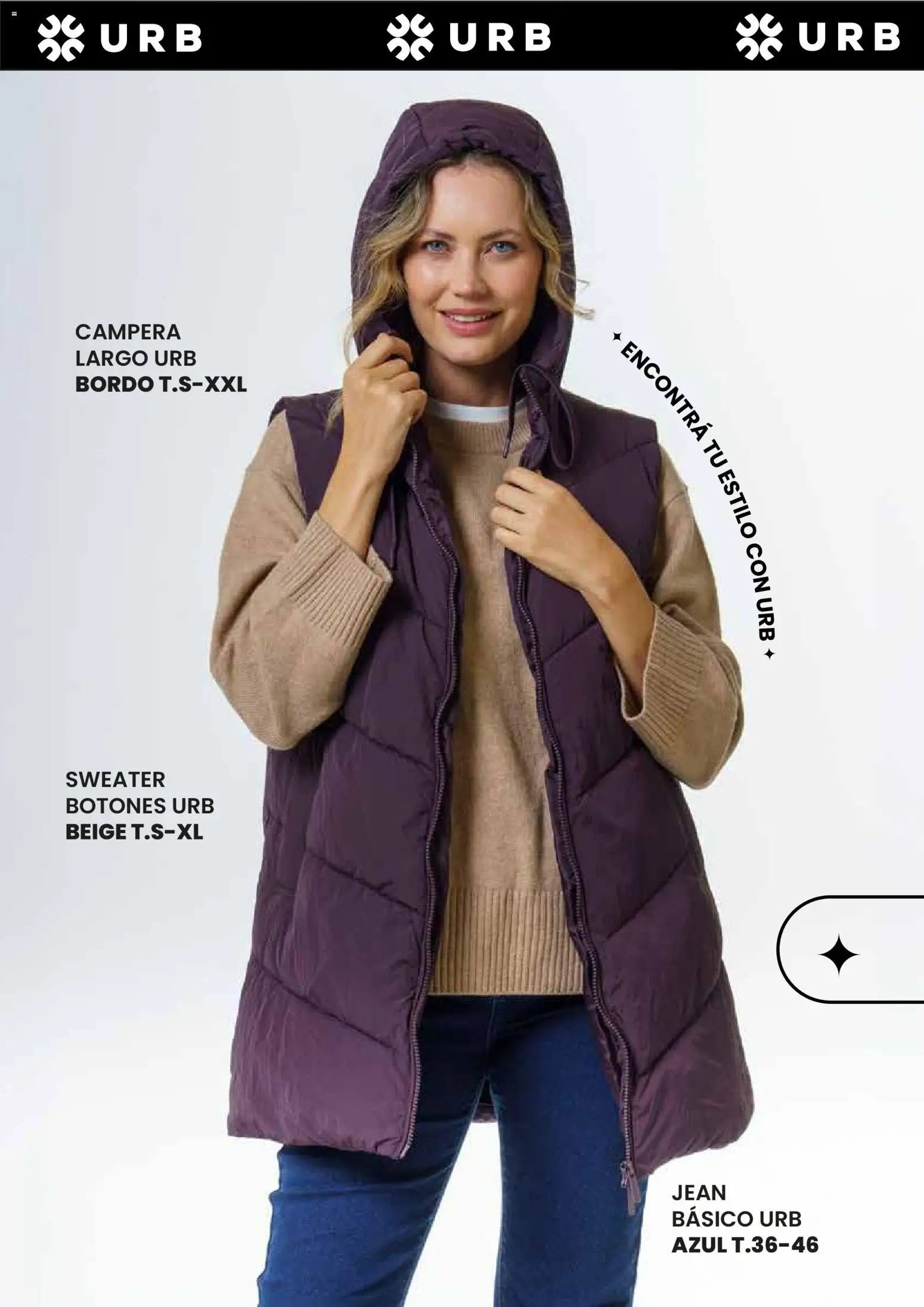 Jumbo - Catálogo URB | Otoño & Invierno │ válido desde el 17.04.2026 | Página: 10 | Productos: Sweater, Jean, Campera