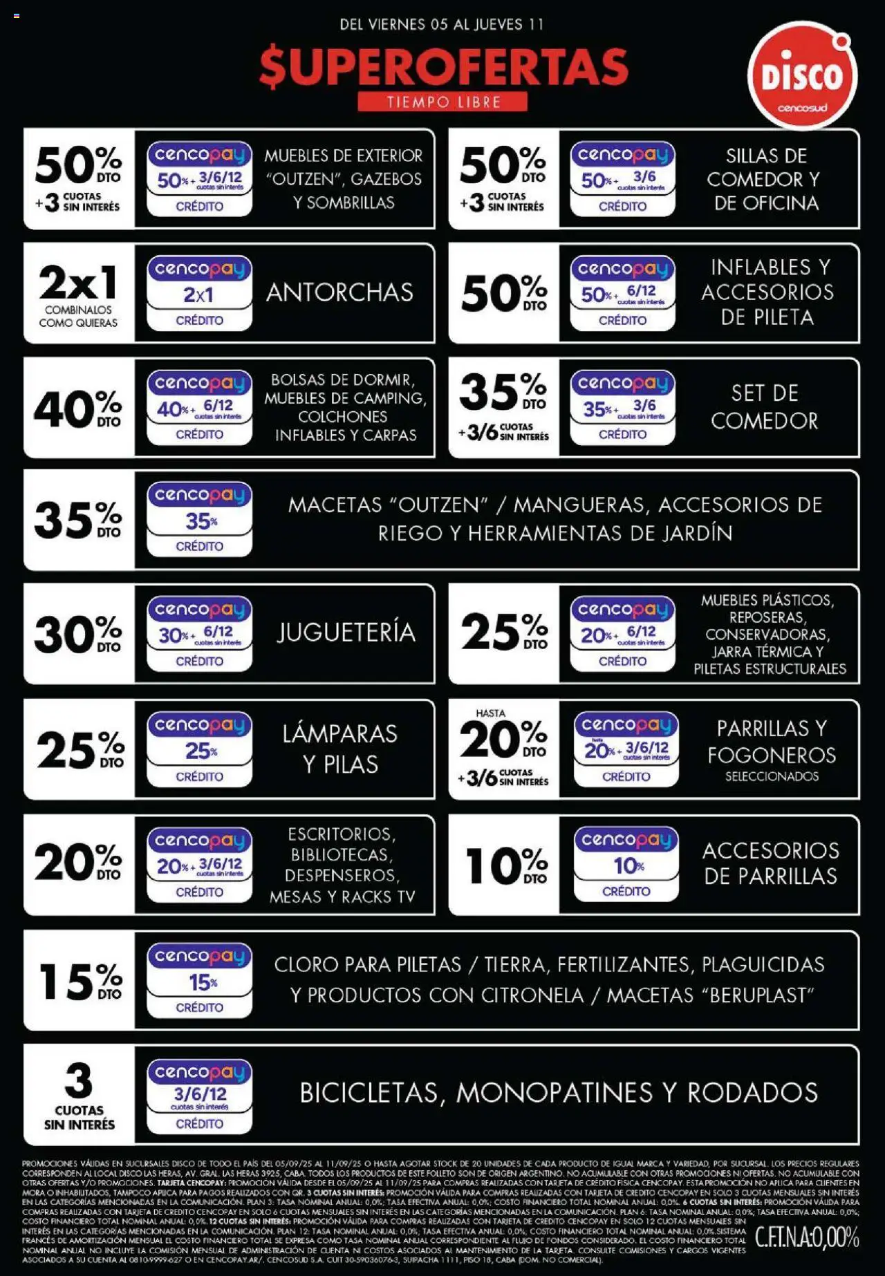 Disco - Non Food │ válido desde el 05.09.2025 | Página: 4 | Productos: Disco, Pilas, Jarra, Pileta