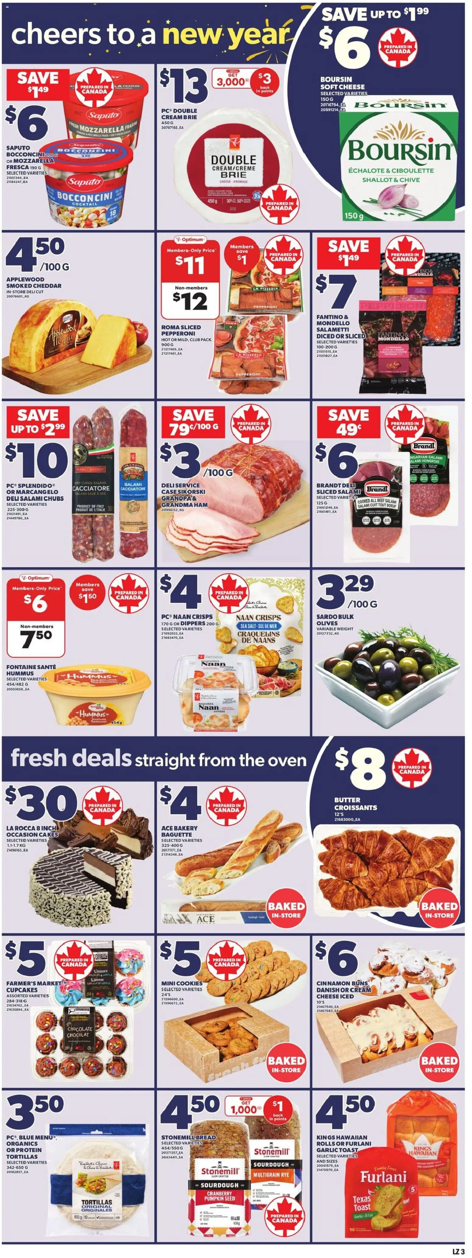 Loblaws flyer valid from 25.12.2025 | Page: 6 | Products: Cookies, Butter, Cheese, Chocolate