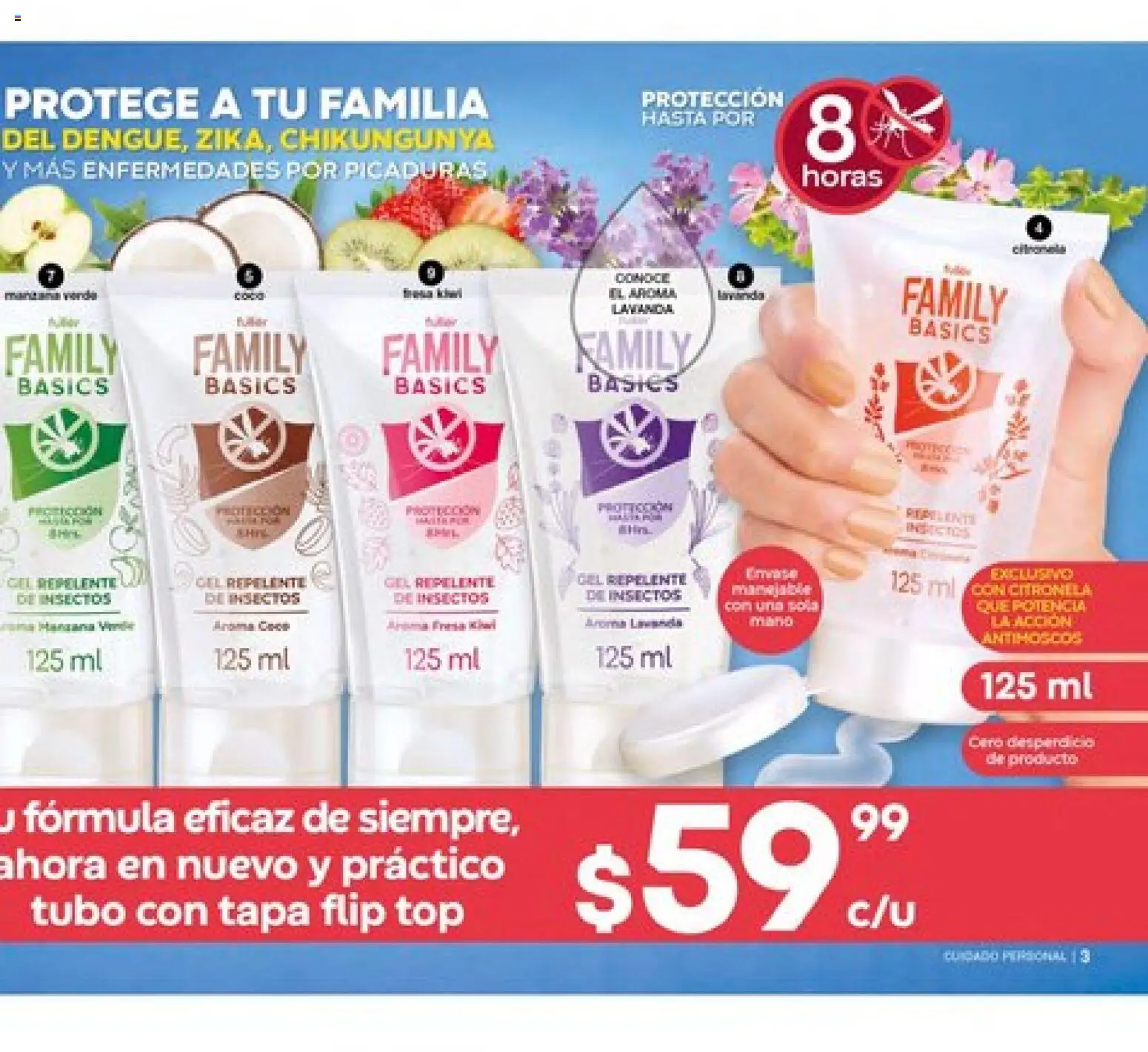 Nuevas ofertas de Fuller válidas en toda la República Mexicana desde el 04.03.2026. ¡Encuentra las mejores ofertas en Fuller campaña 24 2026! | Página: 3 | Productos: Repelente, Top