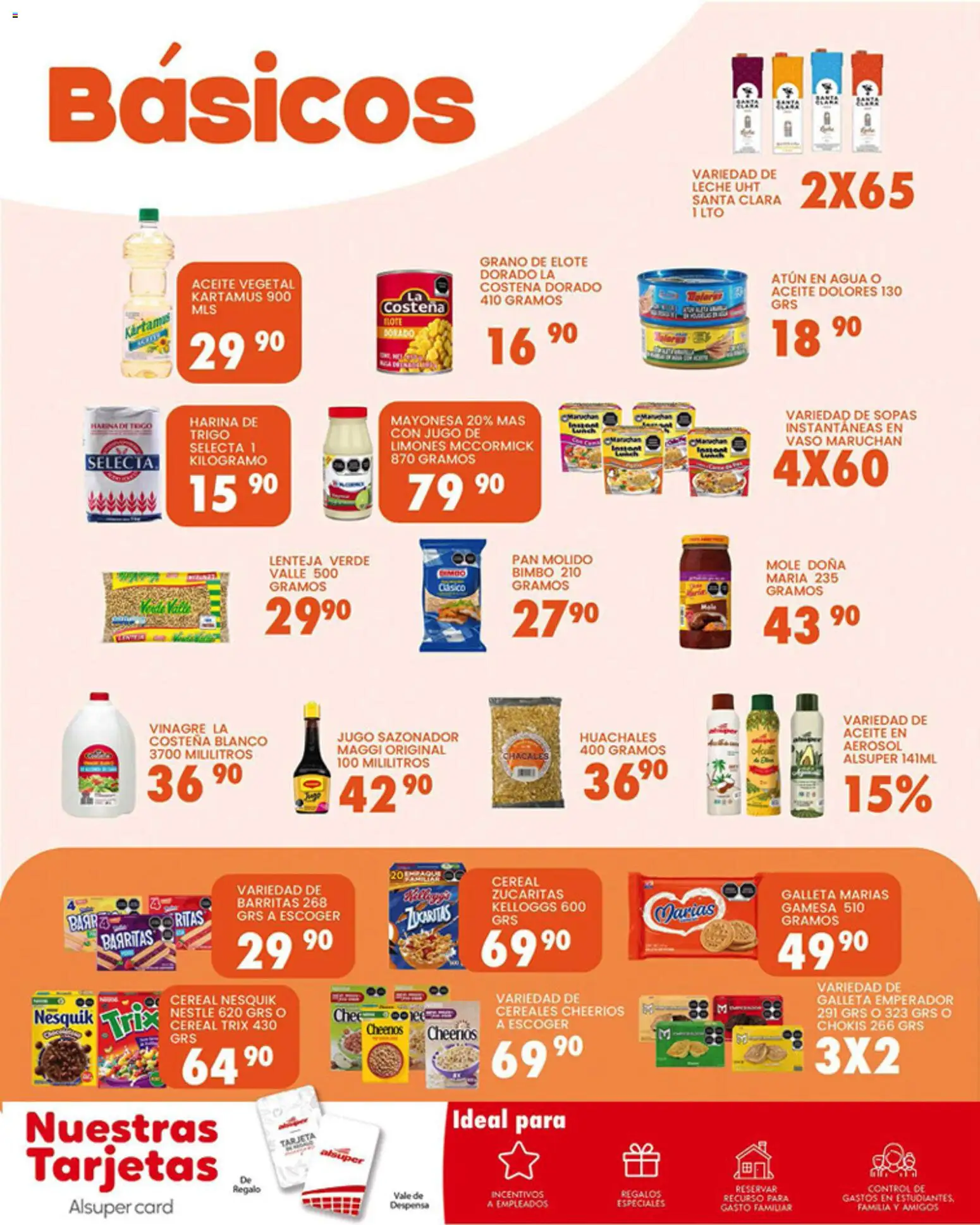 Nuevas ofertas de Alsuper válidas en toda la República Mexicana desde el 10.03.2026. ¡Encuentra las mejores ofertas en Alsuper folleto Zacatecas! | Página: 6 | Productos: Pan molido, Atún, Agua, Pan