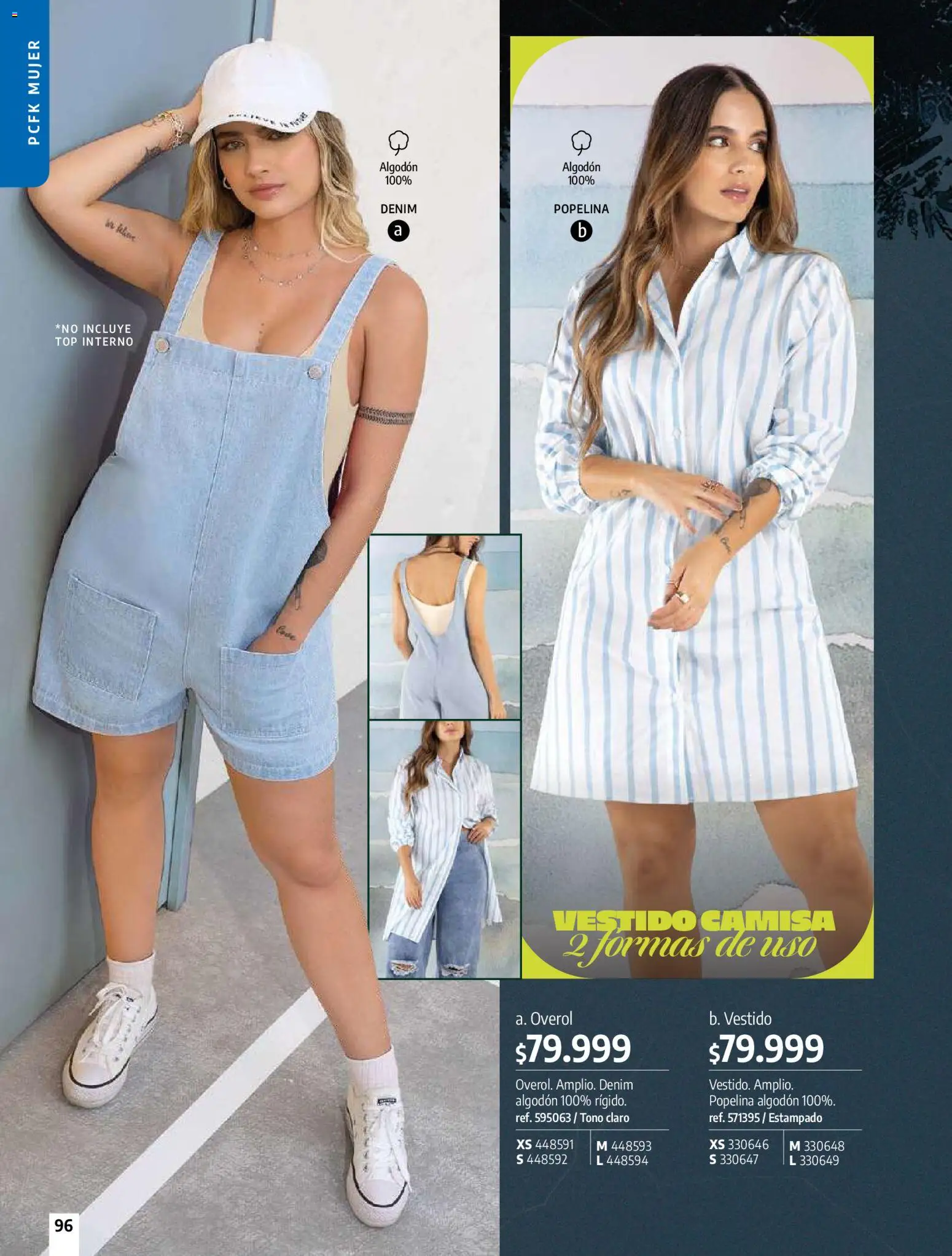 Pacifika revista - valida desde el 01.02.2026 | Página: 96 | Productos: Algodón, Vestido, Overol, Camisa