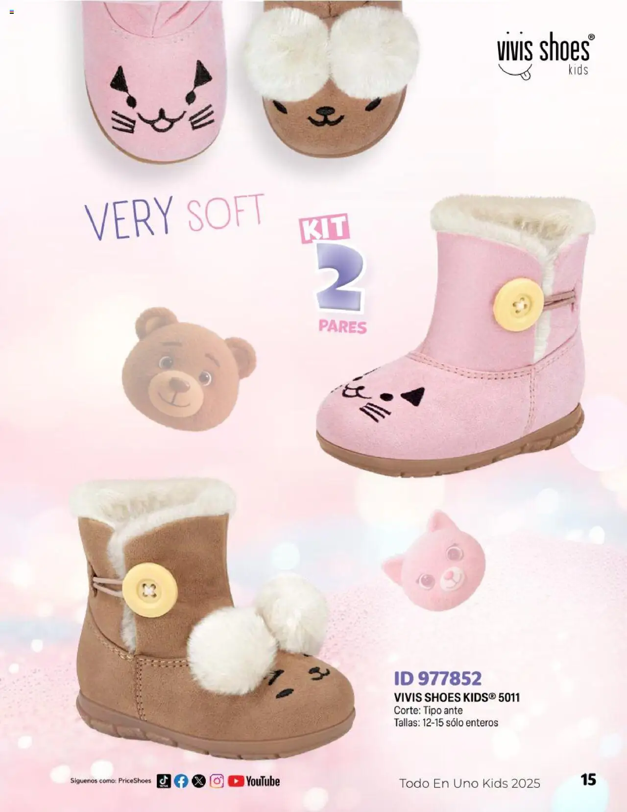 Nuevas ofertas de Price Shoes válidas en toda la República Mexicana desde el 23.04.2025. ¡Encuentra las mejores ofertas en Price Shoes catálogo Kids! | Página: 15