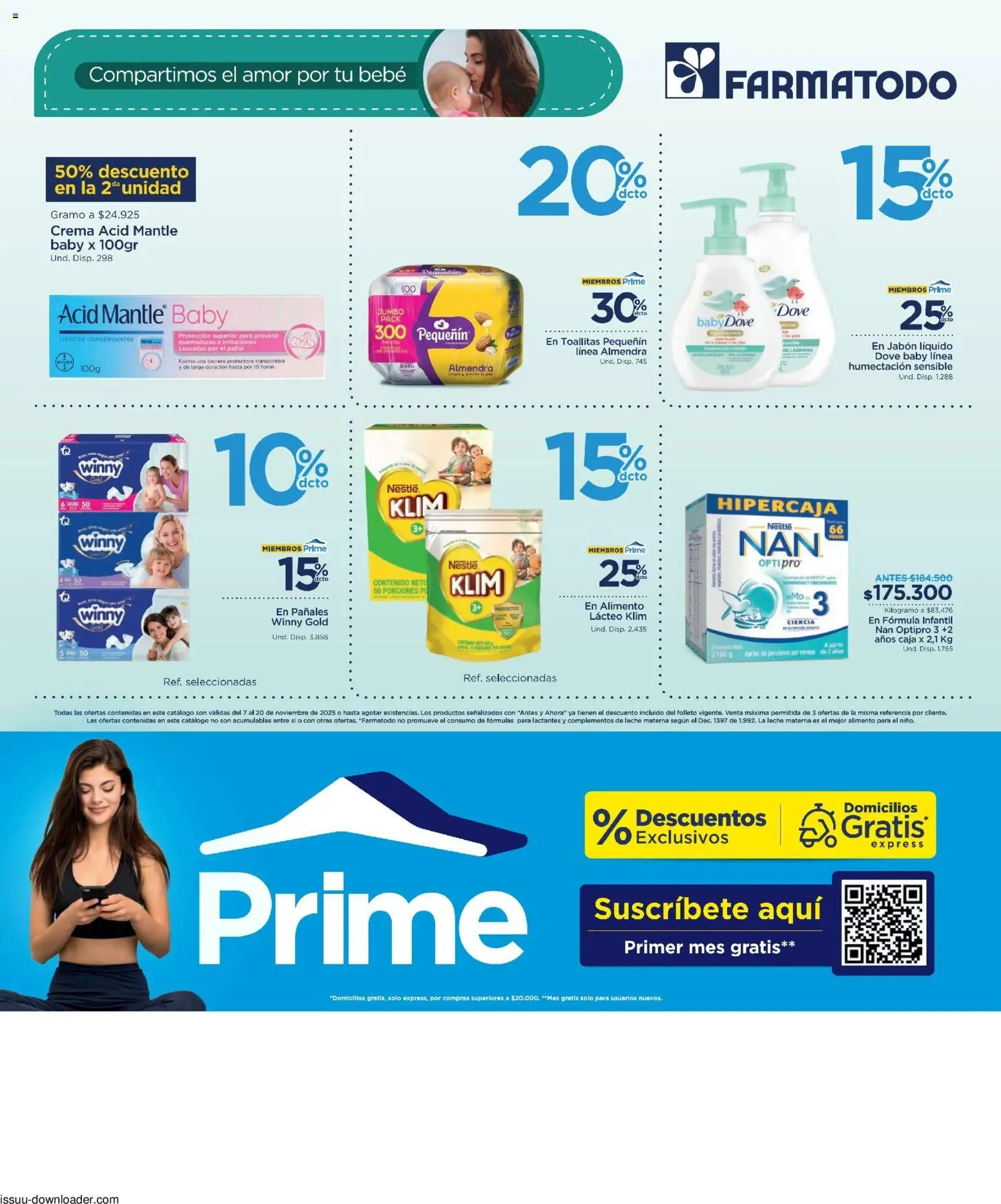 FarmaTodo revista - valida desde el 07.11.2025 | Página: 2 | Productos: Almendra, Caja, Jabón, Pañales