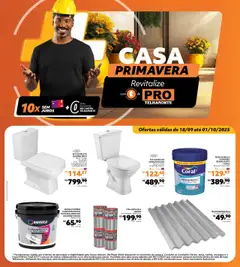 Telhanorte - Ofertas Pro - Pré-Visualização do folheto da loja Telhanorte, válido de 18.09.2025