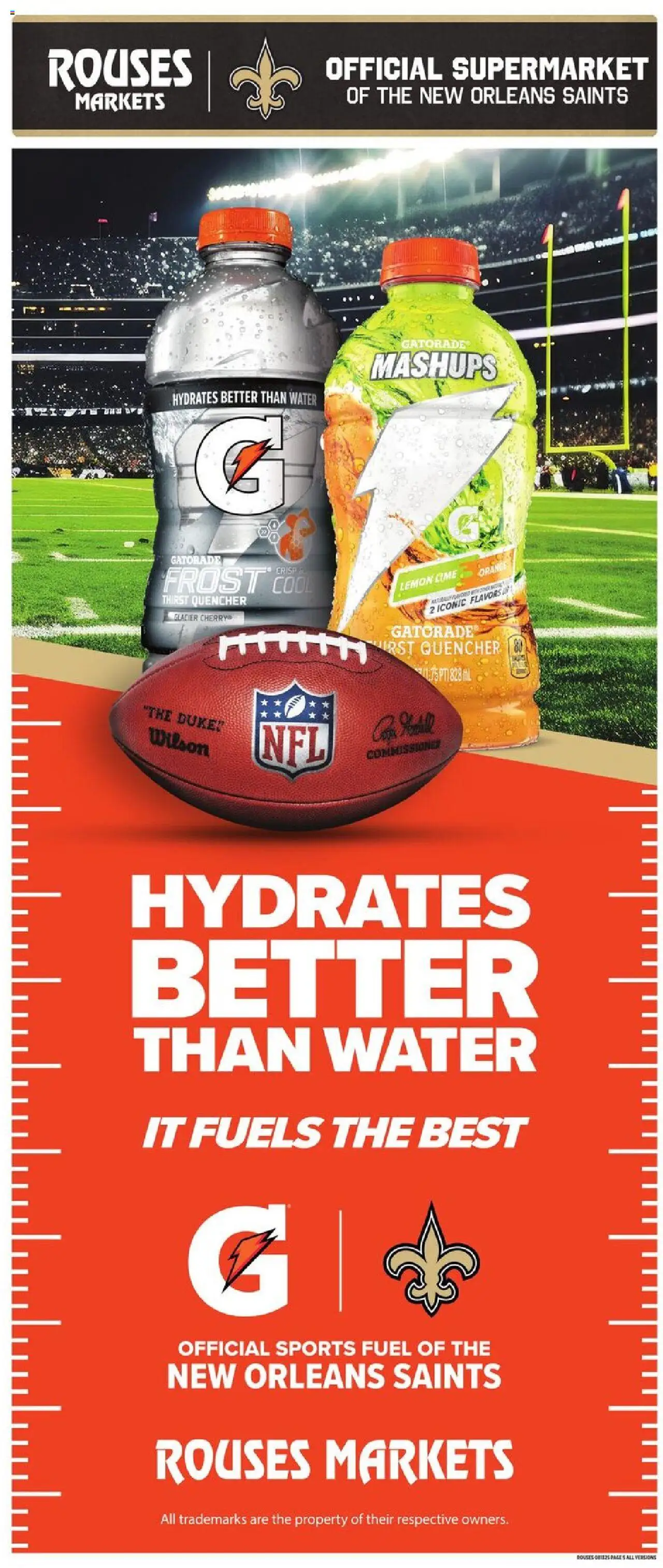 Rouses Weekly Ad - valid from 13.08.2025 | Page: 8 | Products: Water, Lemon, Lime