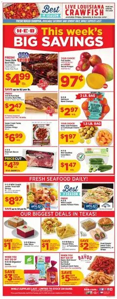 Preview of H-E-B weekly ads valid from 08.04.2026