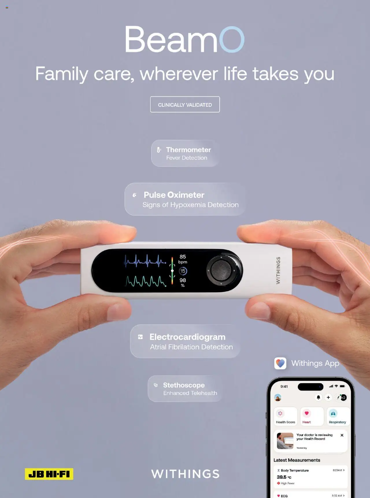 JB Hi-Fi catalogue - valid from 01.10.2025 | Page: 41 | Products: Pulse Oximeter, Thermometer