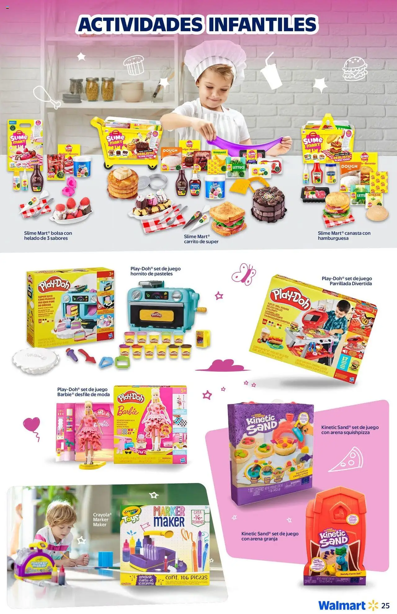 Nuevas ofertas de Walmart válidas en toda la República Mexicana desde el 20.09.2025. ¡Encuentra las mejores ofertas en Walmart - Folleto Juguetilandia! | Página: 25 | Productos: Bolsa, Tomate, Pizza, Paté