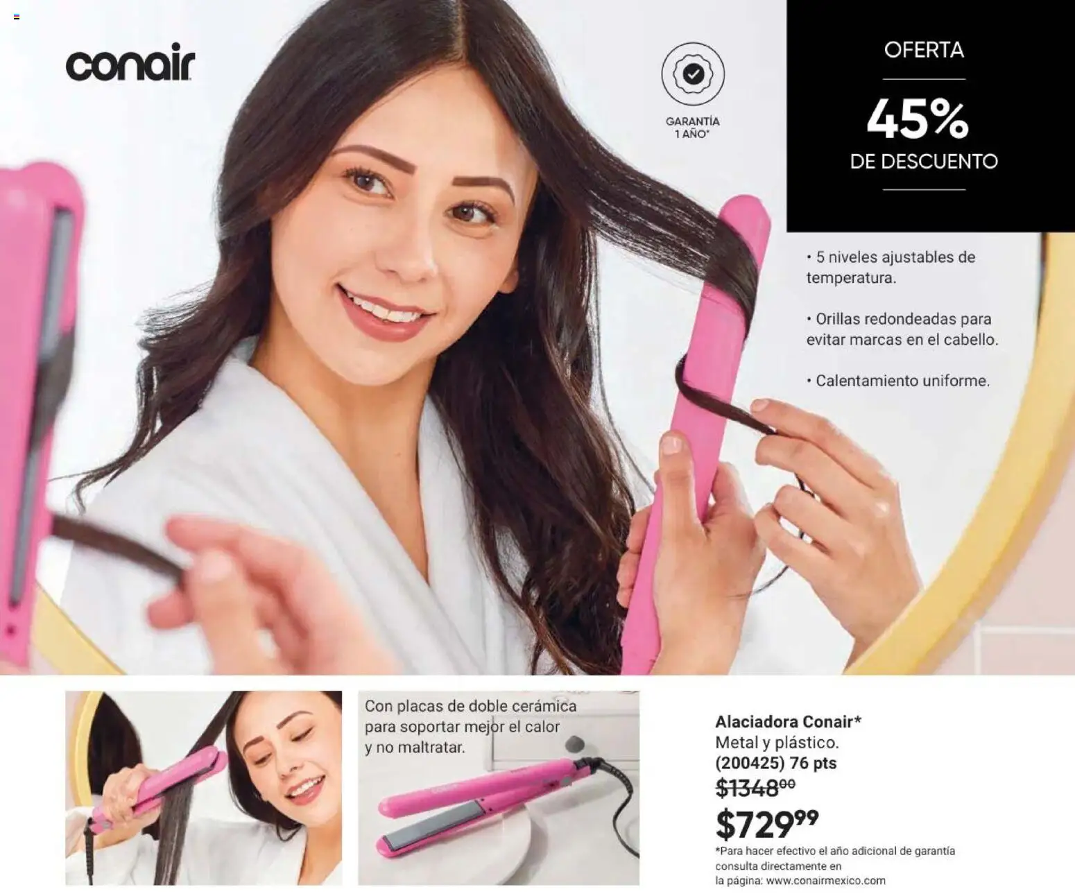 Nuevas ofertas de AVON válidas en toda la República Mexicana desde el 24.04.2026. ¡Encuentra las mejores ofertas en AVON Casa & Estilo 7 2026! | Página: 85