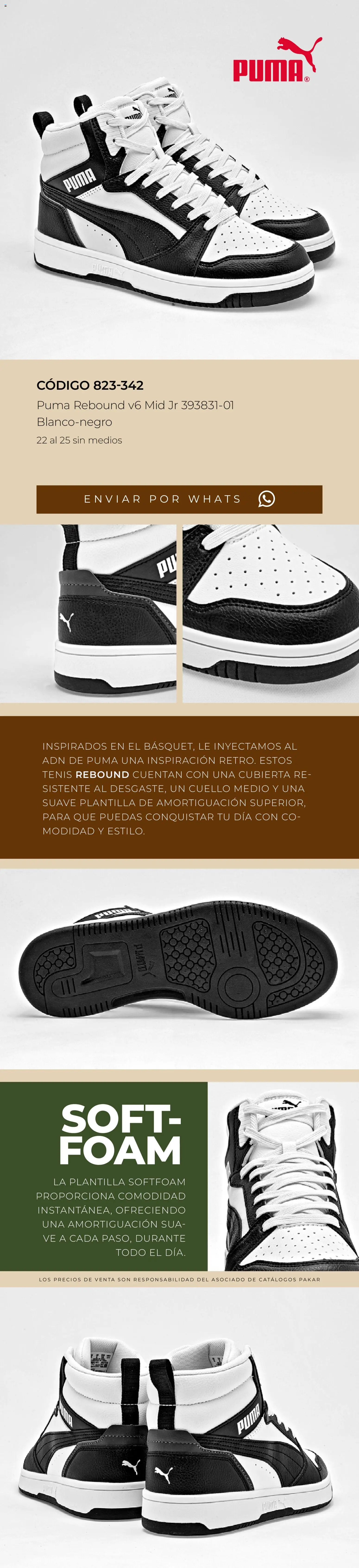 Nuevas ofertas de SC Pakar válidas en toda la República Mexicana desde el 14.11.2025. ¡Encuentra las mejores ofertas en SC Pakar catálogo Regalos Premium! | Página: 31 | Productos: Tenis