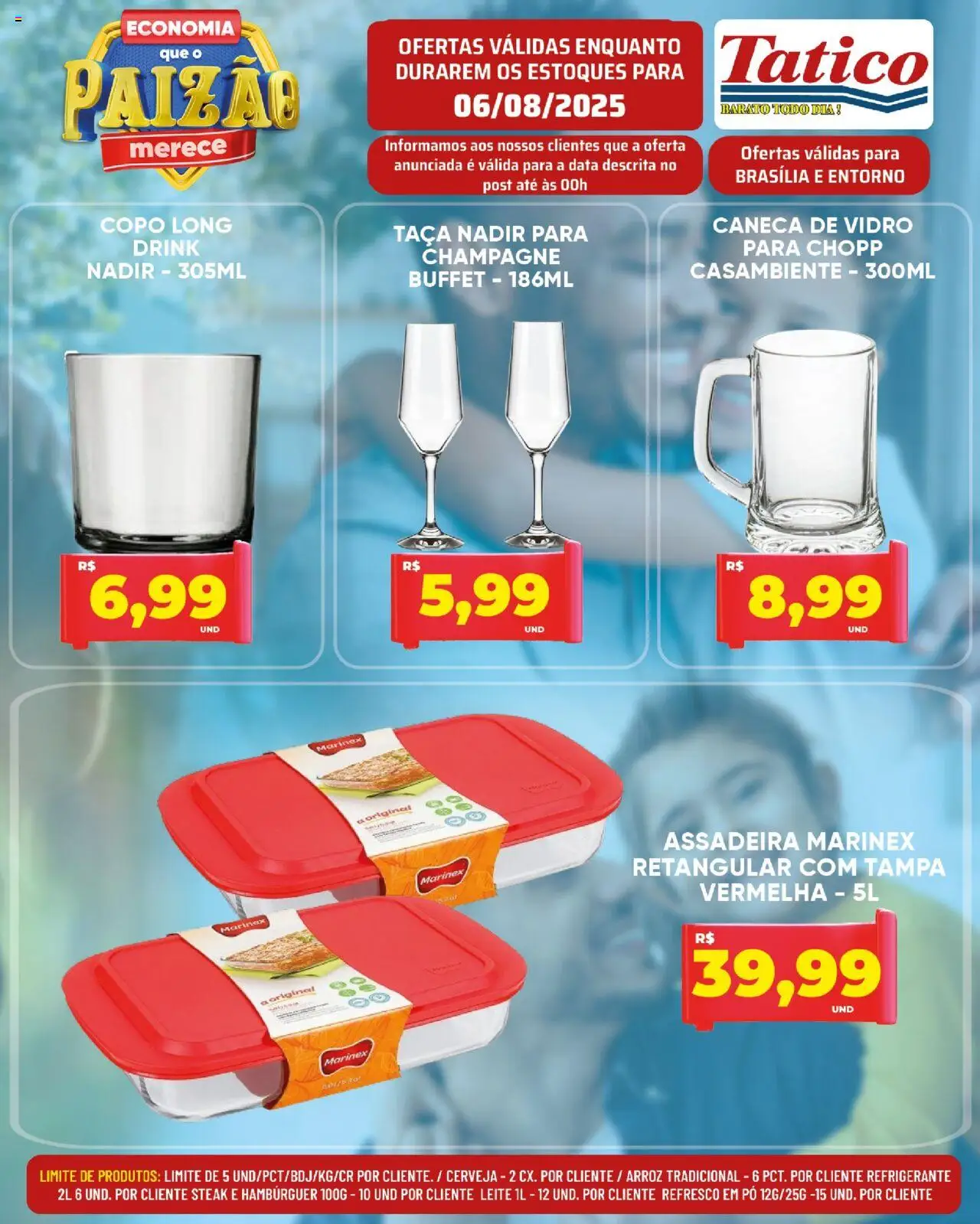 Tatico Folheto - válido de 07.08.2025 | Página: 38 | Produtos: Pó, Refresco, Leite, Arroz