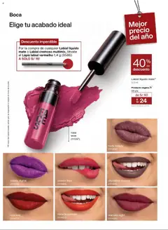 Catálogo Natura válido desde 13.08.2025 | Página: 48 | Productos: Lápiz labial, Chocolate