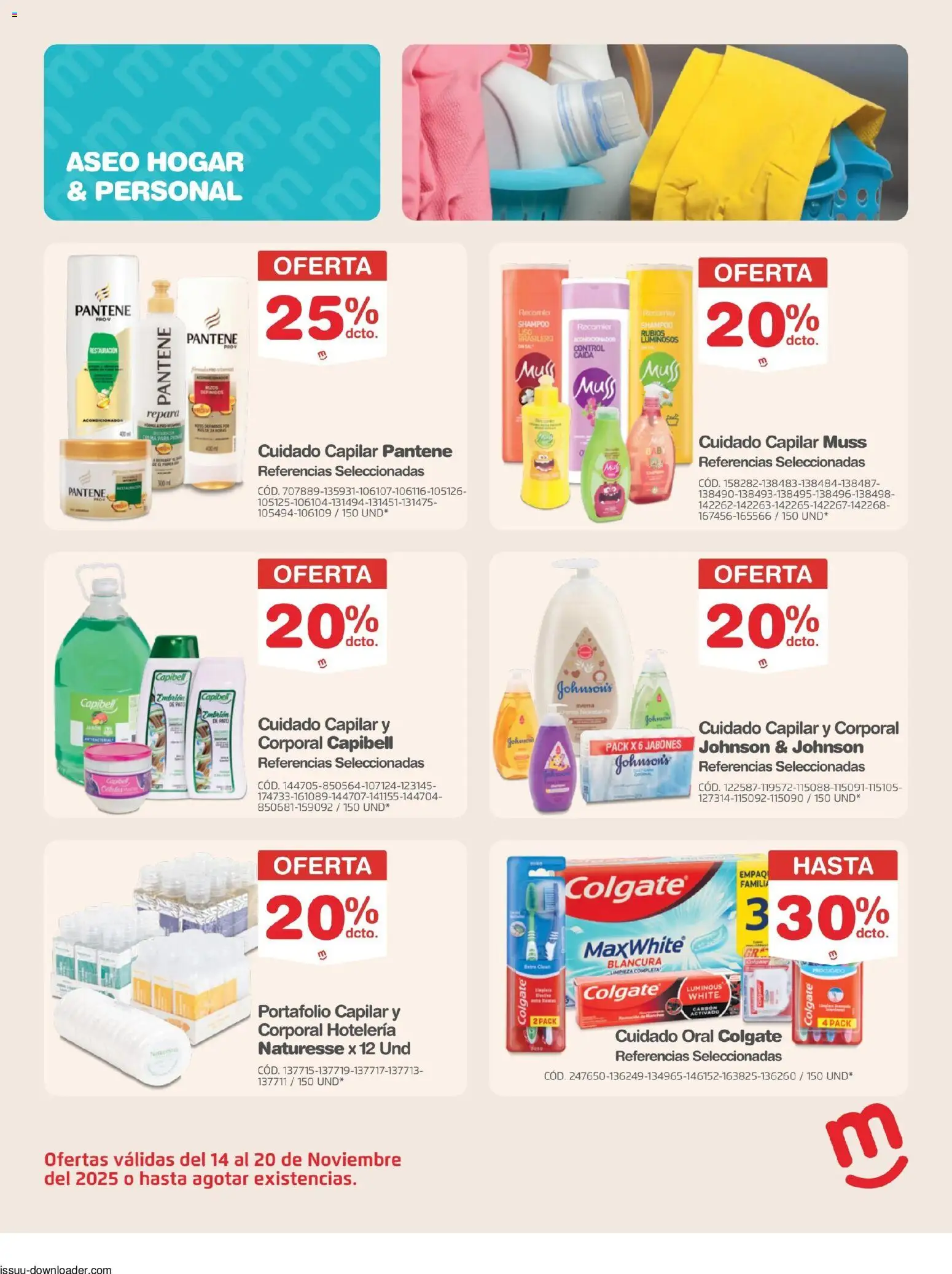 Makro revista - valida desde el 14.11.2025 | Página: 25 | Productos: Crema, Avena, Shampoo, Acondicionador