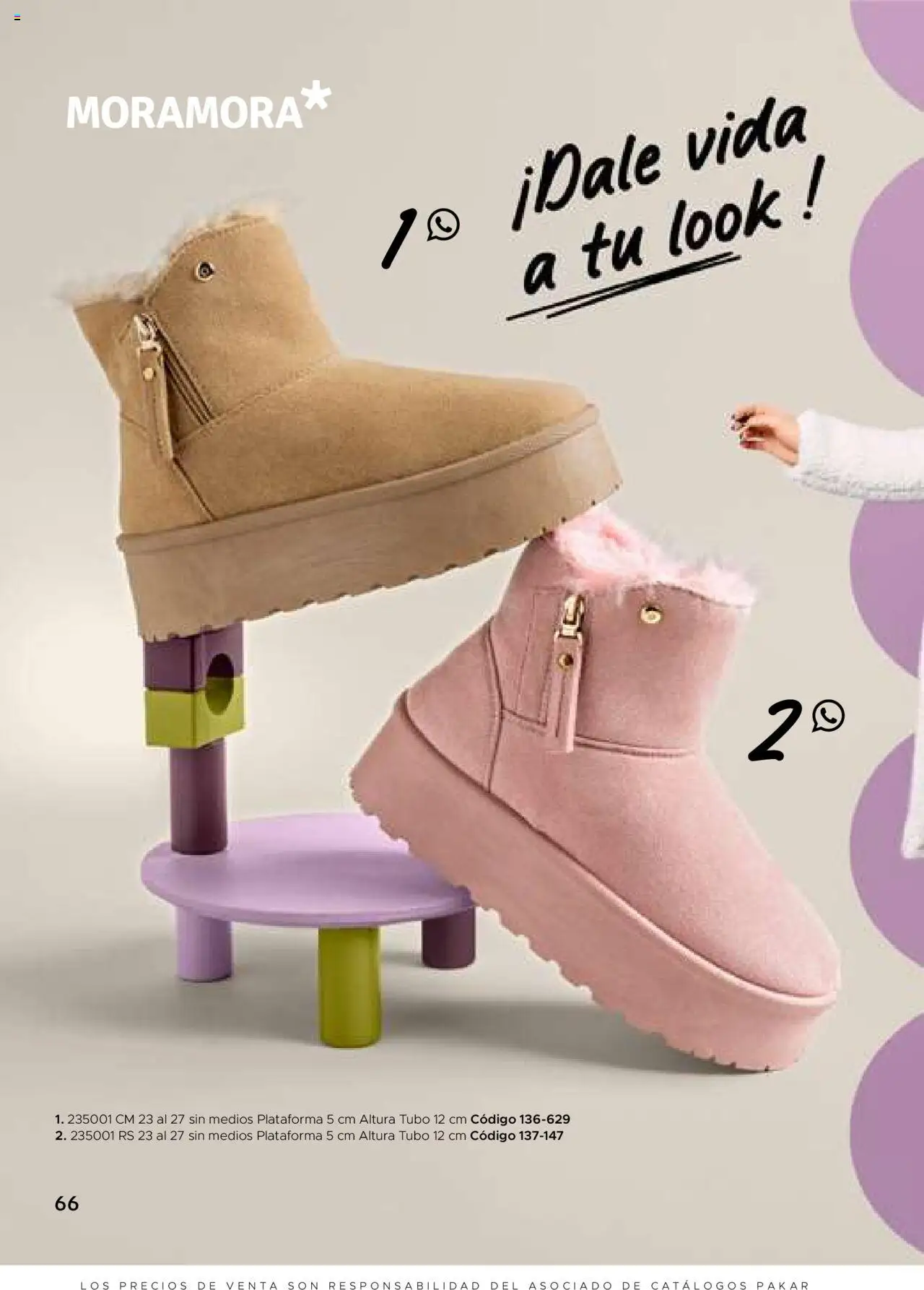 Nuevas ofertas de SC Pakar válidas en toda la República Mexicana desde el 24.07.2025. ¡Encuentra las mejores ofertas en SC Pakar - Catálogo Bota! | Página: 66