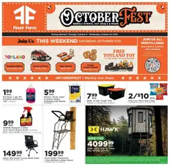 Preview of Mills Fleet Farm weekly ads valid from 09.10.2025