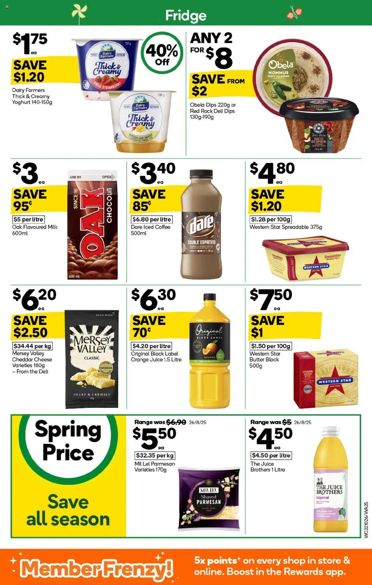 Woolworths catalogue - valid from 22.10.2025 | Page: 25 | Products: Milk, Dairy, Cheese, Coffee