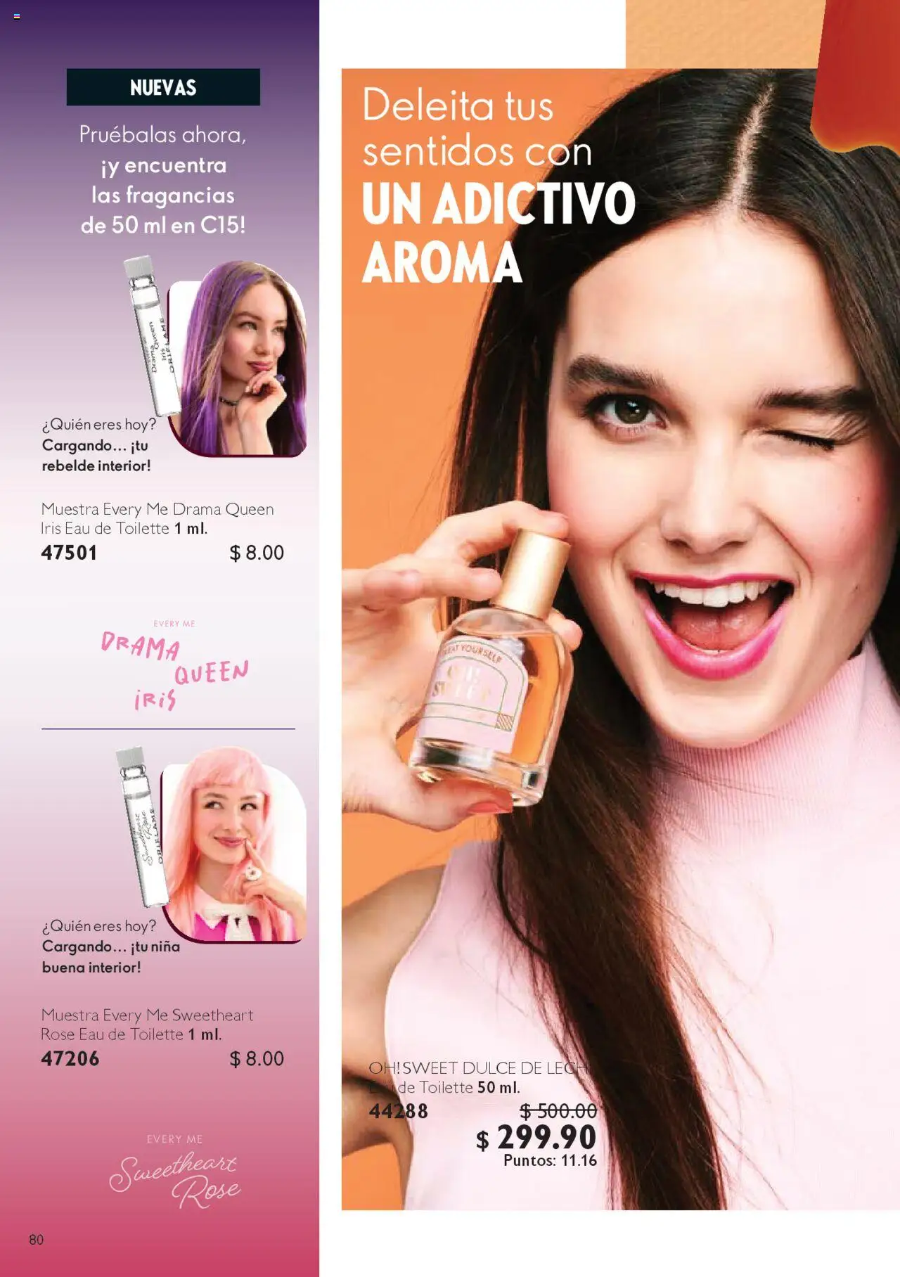 Nuevas ofertas de Oriflame válidas en toda la República Mexicana desde el 04.10.2025. ¡Encuentra las mejores ofertas en Oriflame - Campaña 14 2025! | Página: 80 | Productos: Eau de toilette