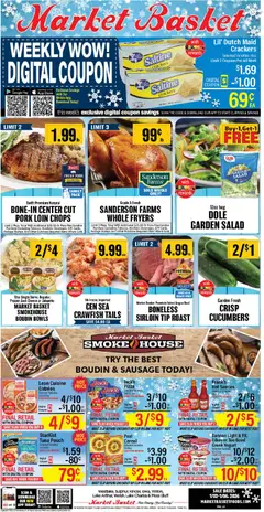 Preview of Market Basket weekly ads valid from 02.01.2026