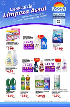 Encarte Assaí Atacadista - AC - Pré-Visualização do folheto da loja Assaí Atacadista, válido de 23.02.2026