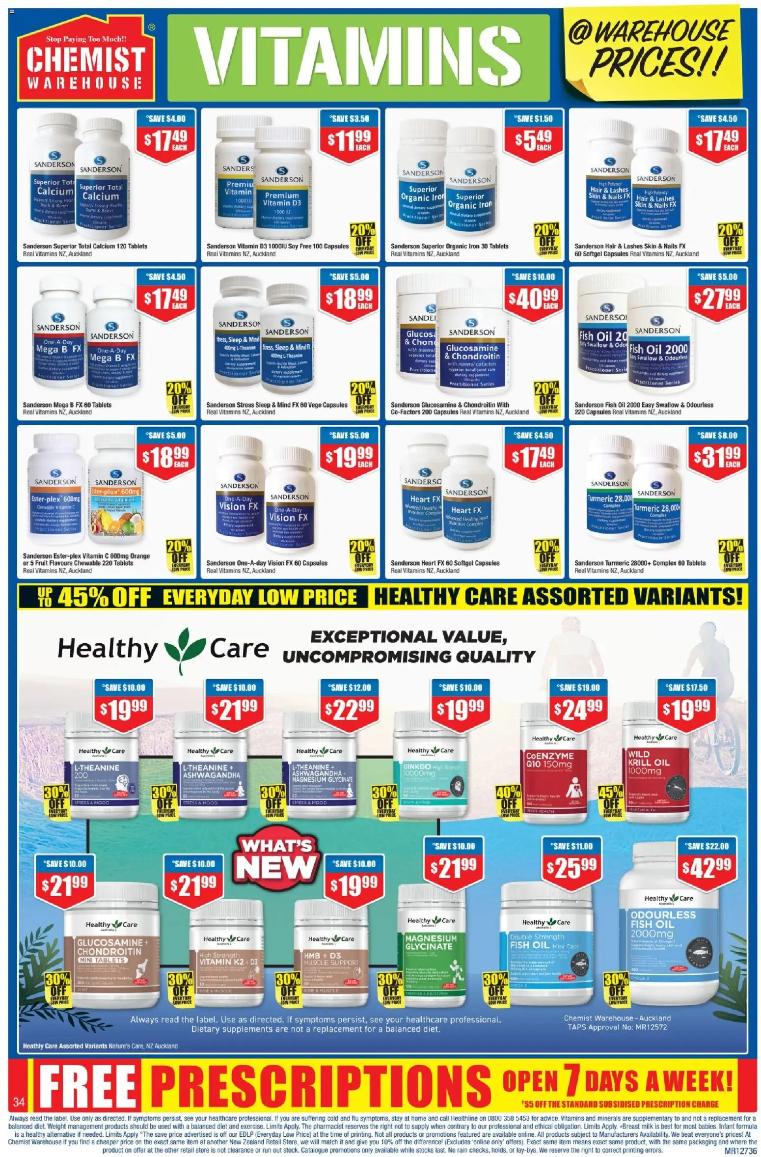 Chemist Warehouse catalogue from 29.01.2026 | Page: 34