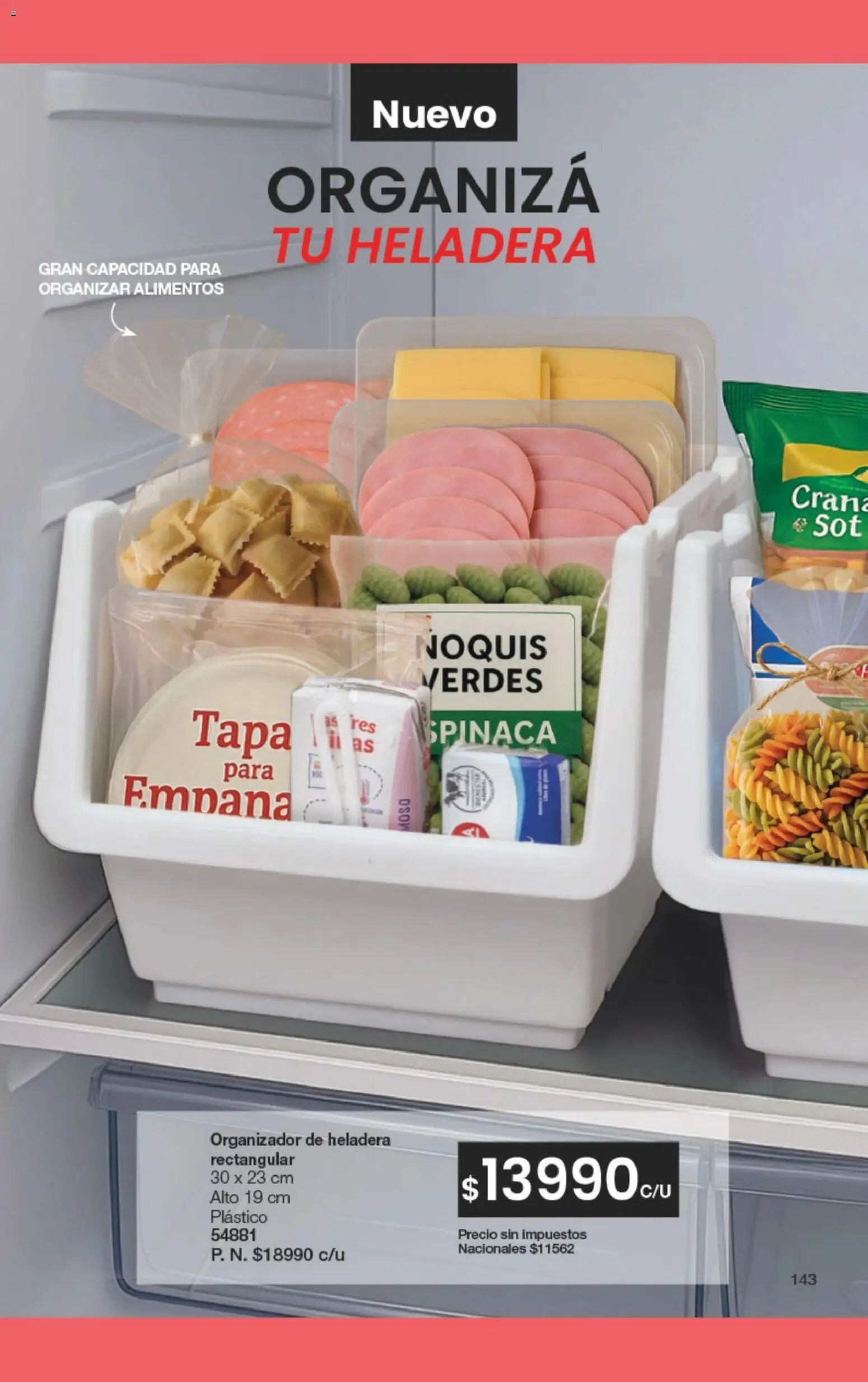 Gigot catálogo 02 │ válido desde el 01.02.2026 | Página: 149 | Productos: Organizador, Heladera