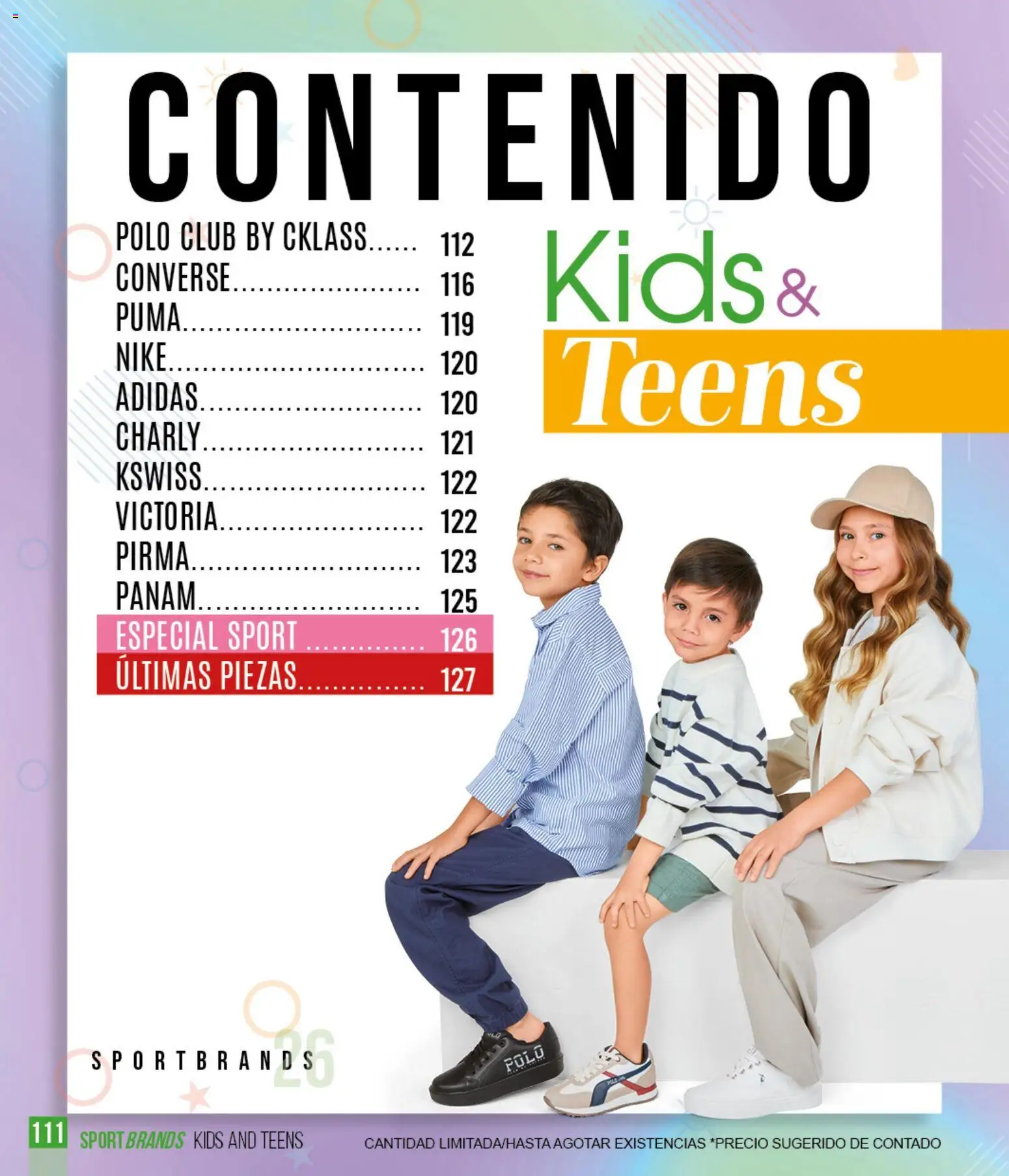 Nuevas ofertas de Cklass válidas en toda la República Mexicana desde el 05.03.2026. ¡Encuentra las mejores ofertas en Cklass catálogo Sportbrands Verano Caballero! | Página: 255