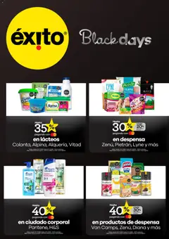 Éxito - Black Friday -  Vista previa de la revista de la tienda Éxito valido desde el 14.11.2025 | Página: 4 | Productos: Crema, Harina, Oliva, Aceite