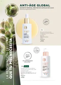Vista previa de Yves Rocher - Campaña 14 2025, nuevo folleto de la tienda, válido en México a partir del 07.10.2025 | Página: 78 | Productos: Emulsión, Uva, Radiante