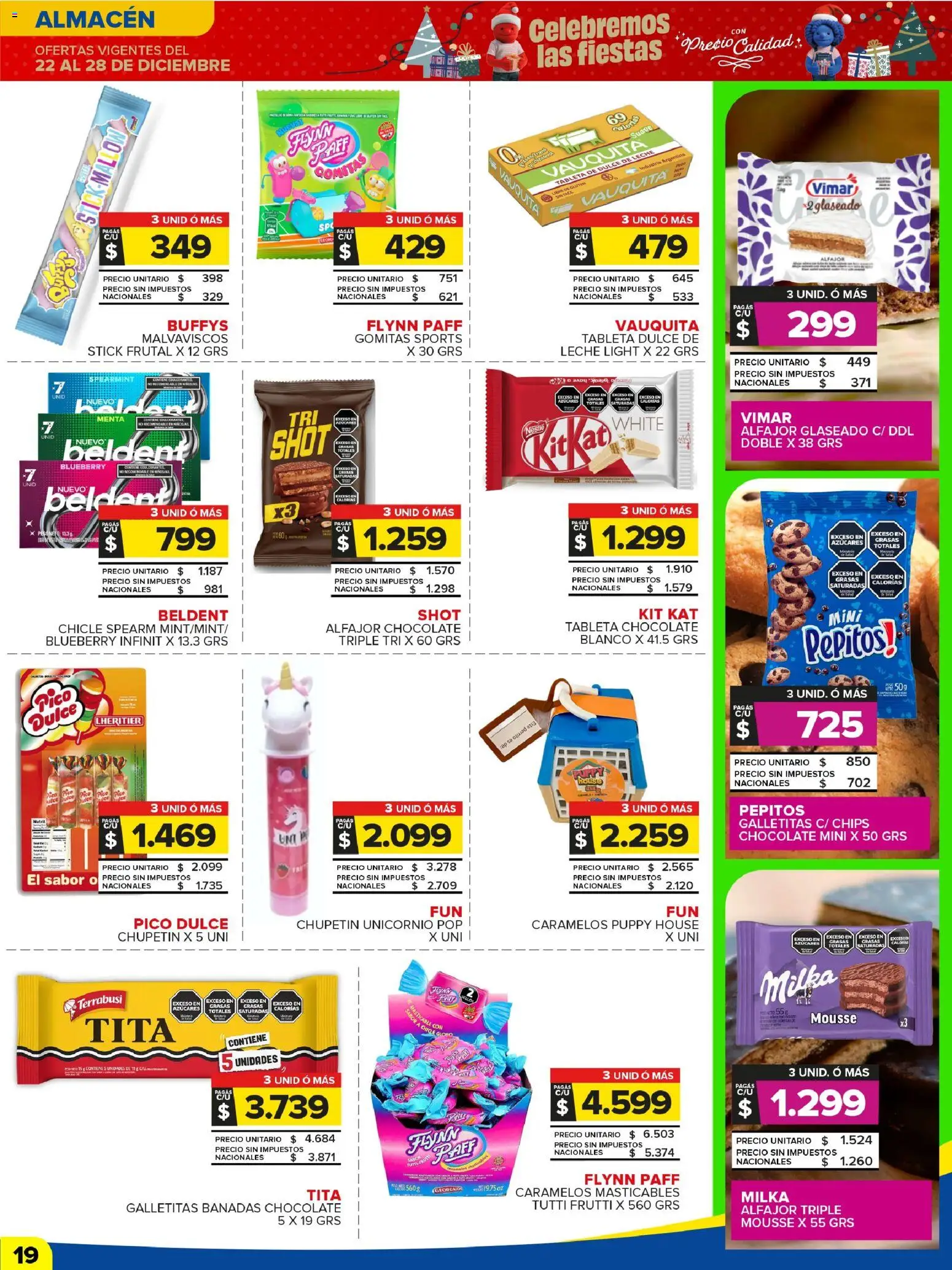 Carrefour Maxi catálogo │ válido desde el 22.12.2025 | Página: 21 | Productos: Galletitas, Dulce de leche, Chicle, Alfajor