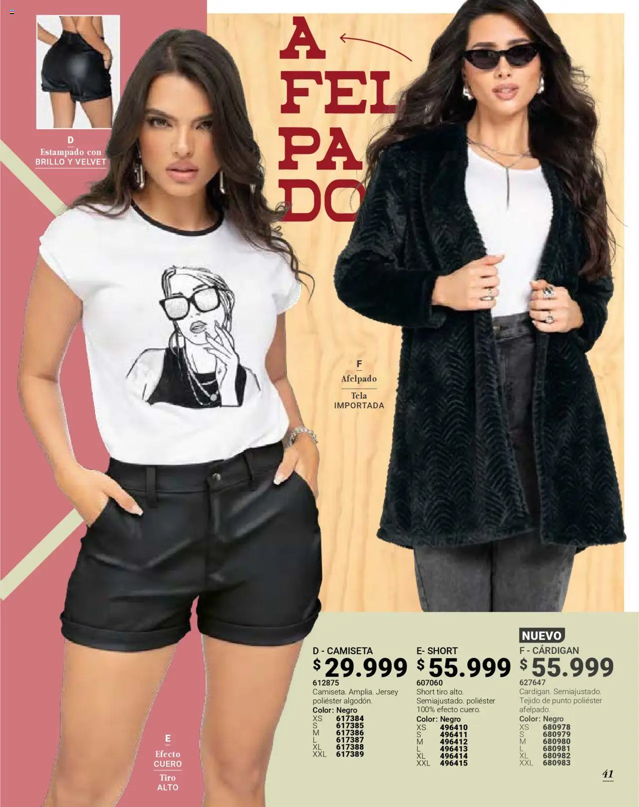 Carmel revista - valida desde el 01.09.2025 | Página: 42 | Productos: Brillo, Short, Camiseta