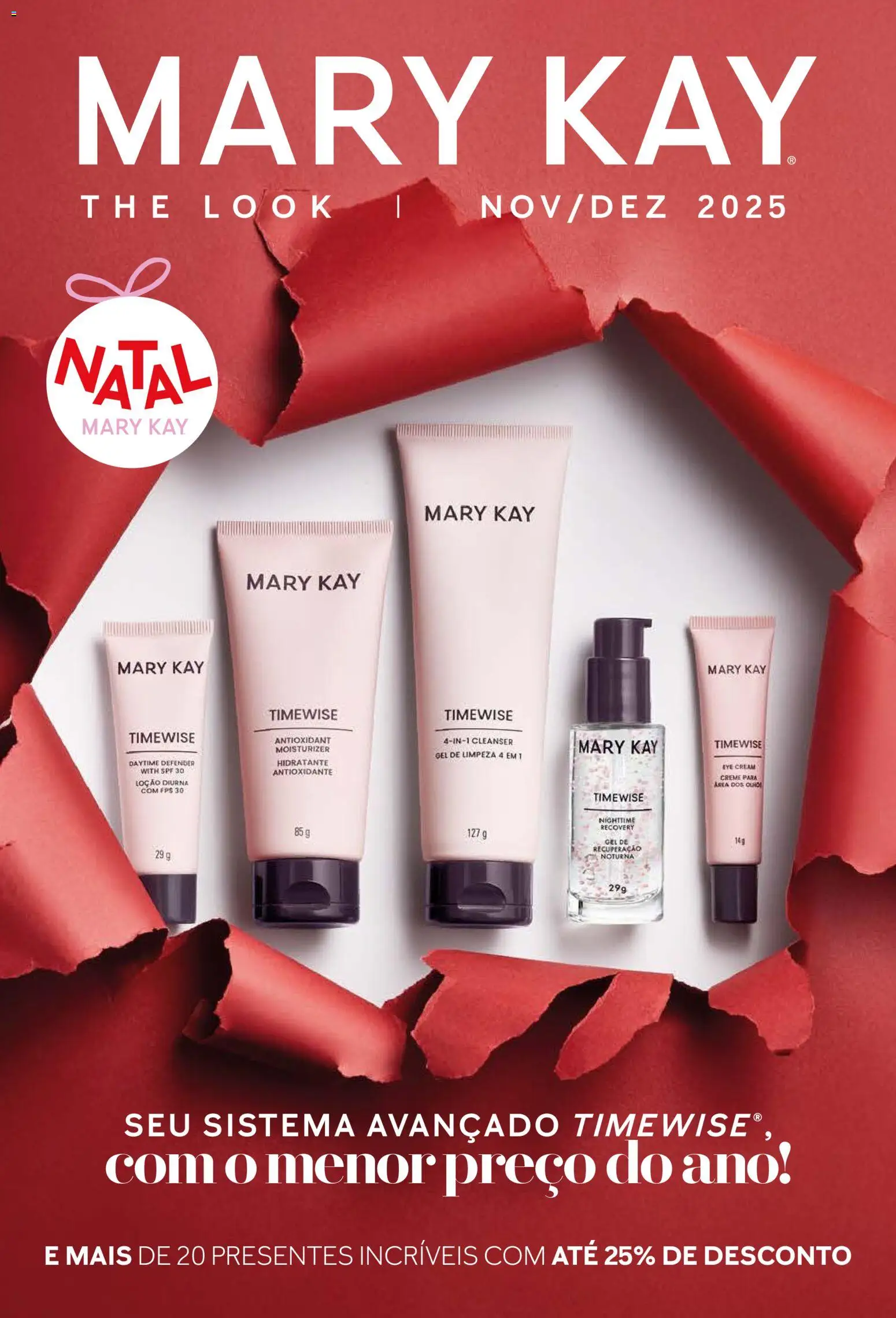 Mary Kay Folheto - válido de 01.11.2025 | Página: 1 | Produtos: Gel de limpeza, Creme