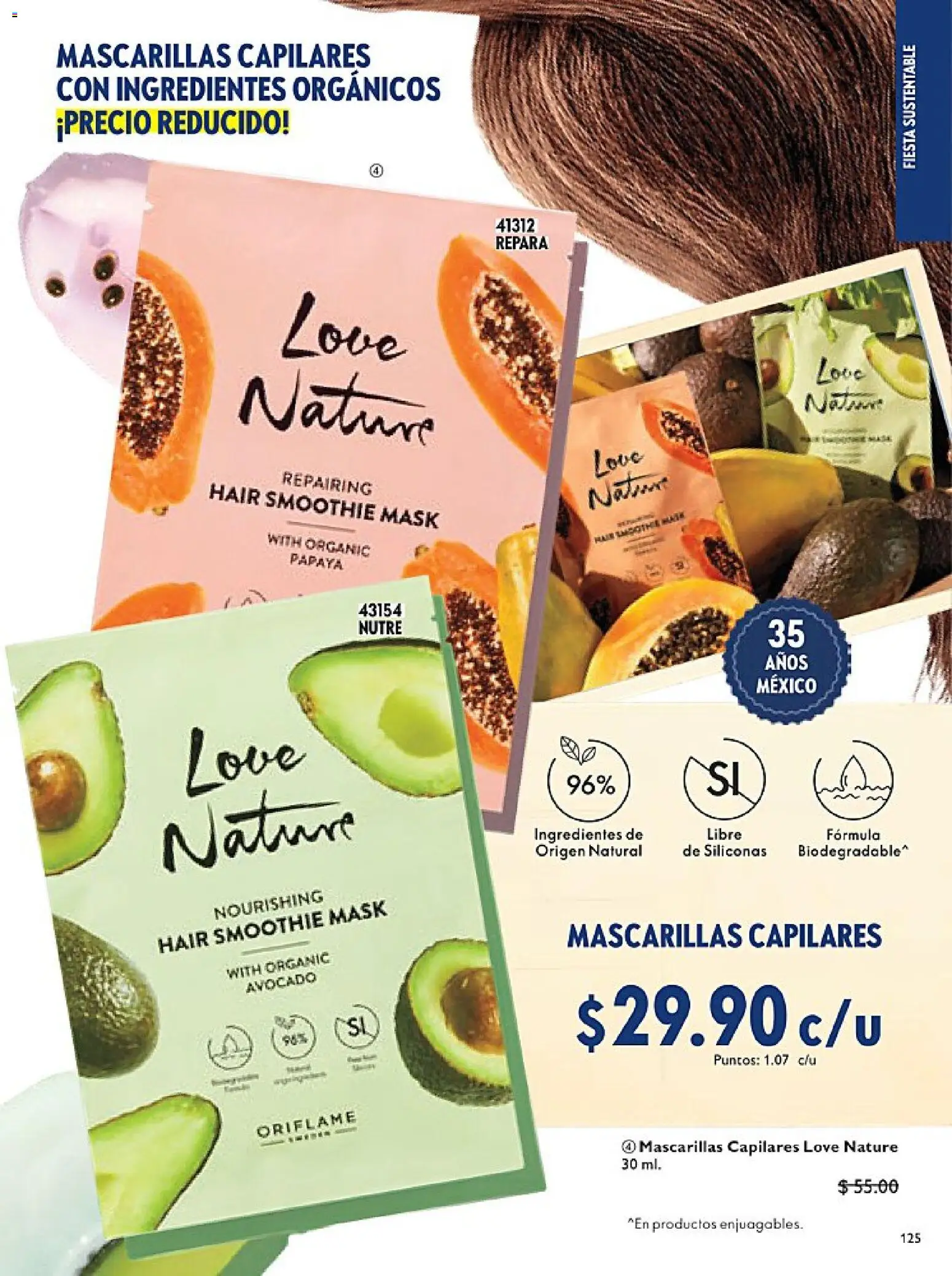 Nuevas ofertas de Oriflame válidas en toda la República Mexicana desde el 14.02.2026. ¡Encuentra las mejores ofertas en Oriflame campaña 3 2026! | Página: 125