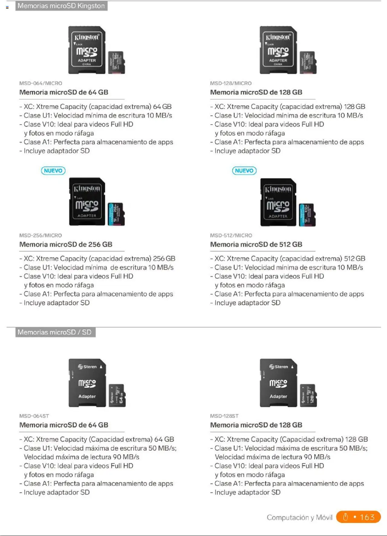 Nuevas ofertas de Steren válidas en toda la República Mexicana desde el 01.01.2025. ¡Encuentra las mejores ofertas en Steren catálogo! | Página: 181 | Productos: Movil, Adaptador