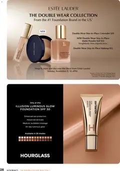 Preview of Ulta Beauty weekly ads valid from 26.10.2025 | Page: 38 | Products: Concealer, Powder, Foundation