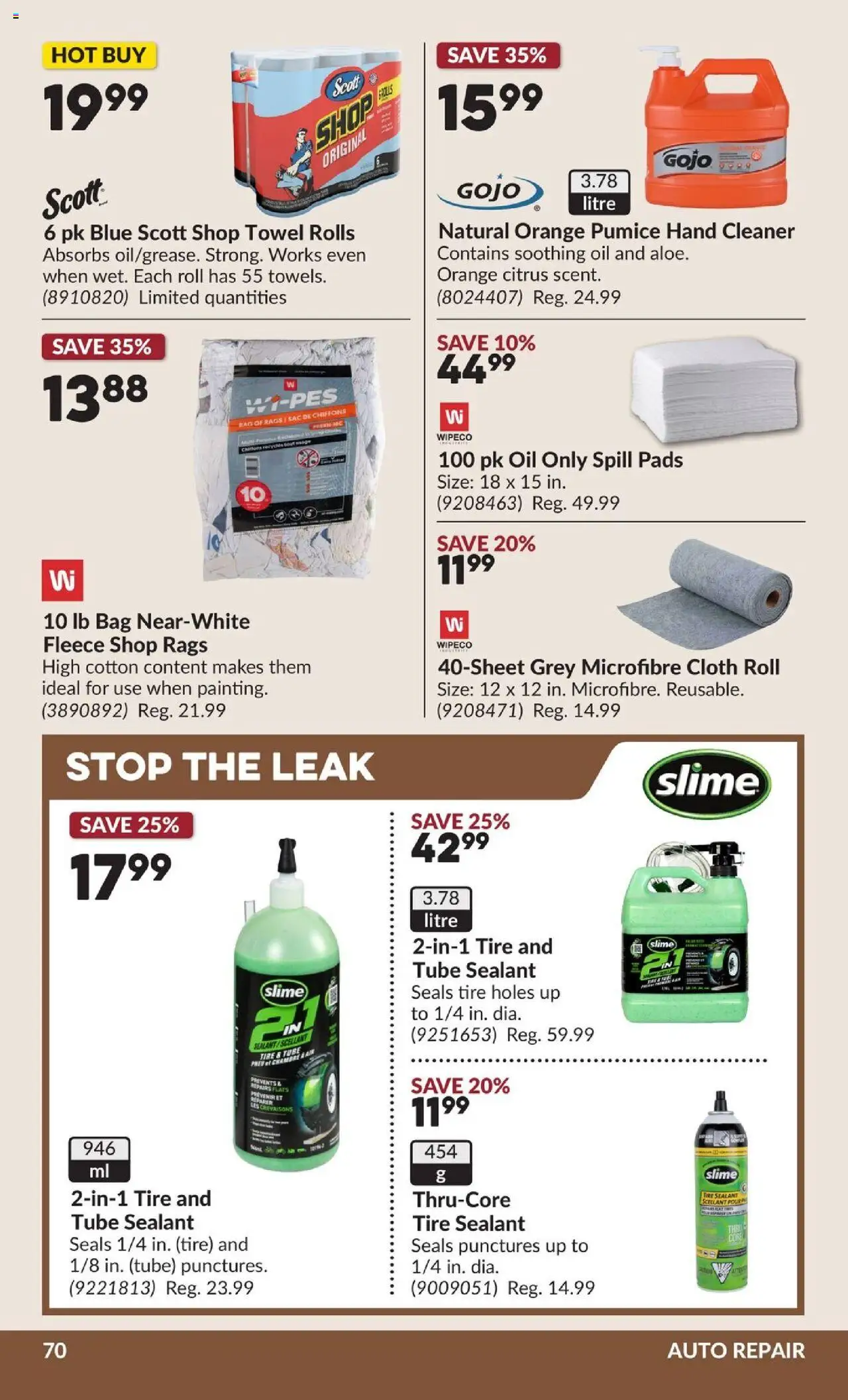 Princess Auto flyer valid from 07.10.2025 | Page: 76 | Products: Bag, Oil