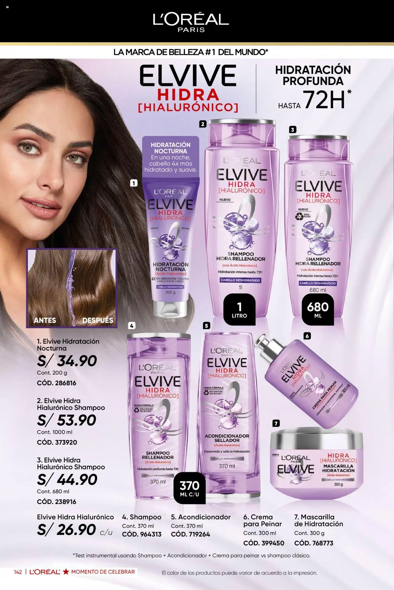 Catálogo Azzorti válido desde 15.10.2025 | Página: 146 | Productos: Shampoo, Acondicionador, Crema