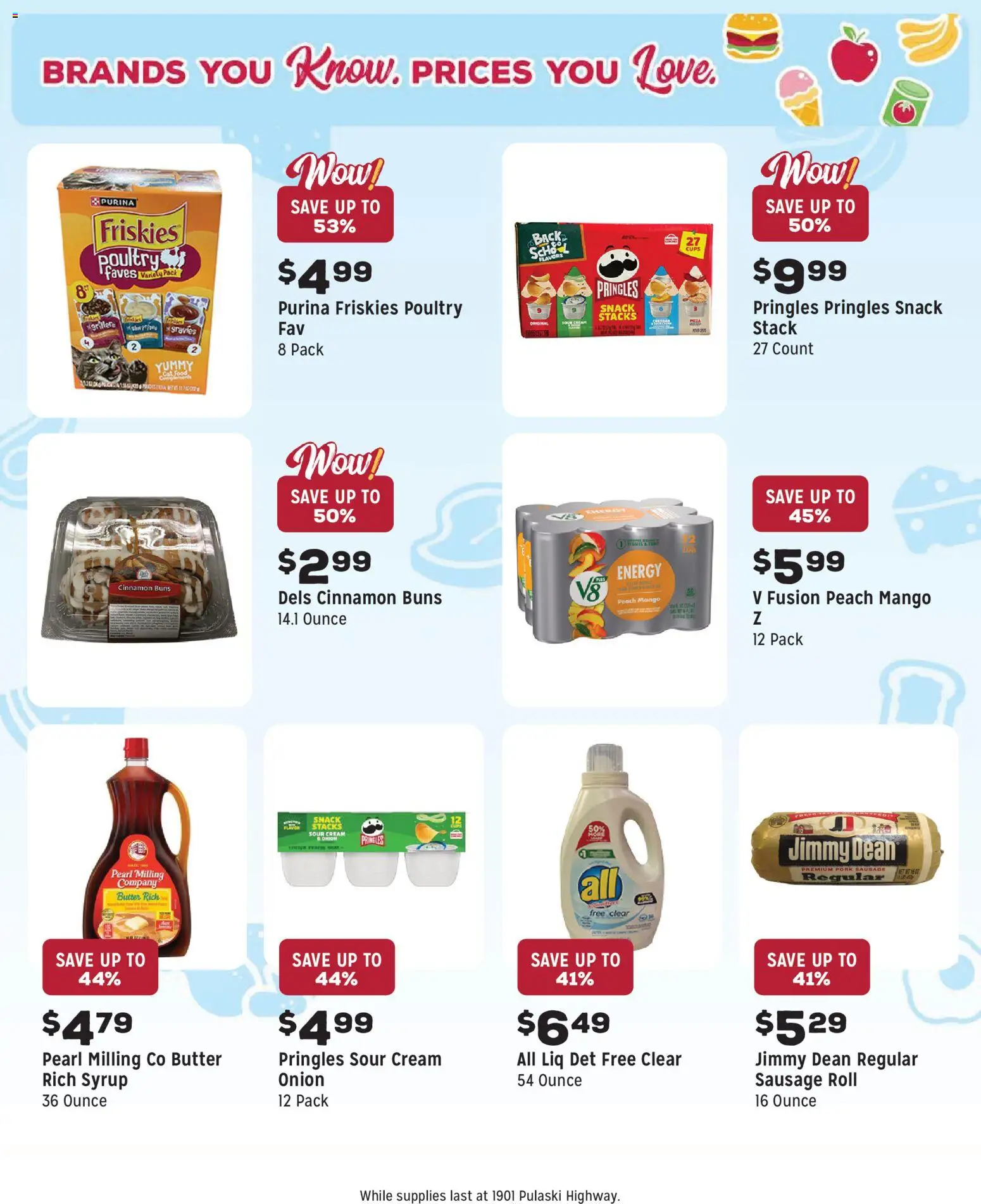 Grocery Outlet Weekly Ad - MD - valid from 17.12.2025 | Page: 10 | Products: Fusion, Sausage, Peach, Poultry
