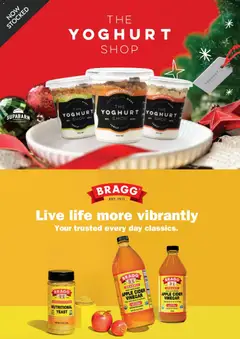 Preview of Supabarn The Barn Magazine - valid from 27.11.2025 | Page: 22 | Products: Dairy, Yoghurt, Vinegar